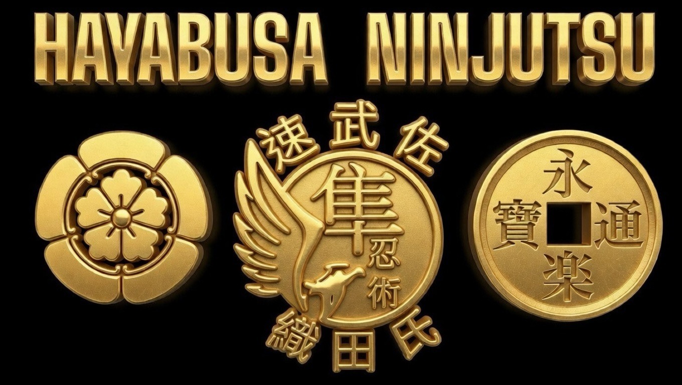 Emblemas oficiales de Hayabusa Ninjutsu